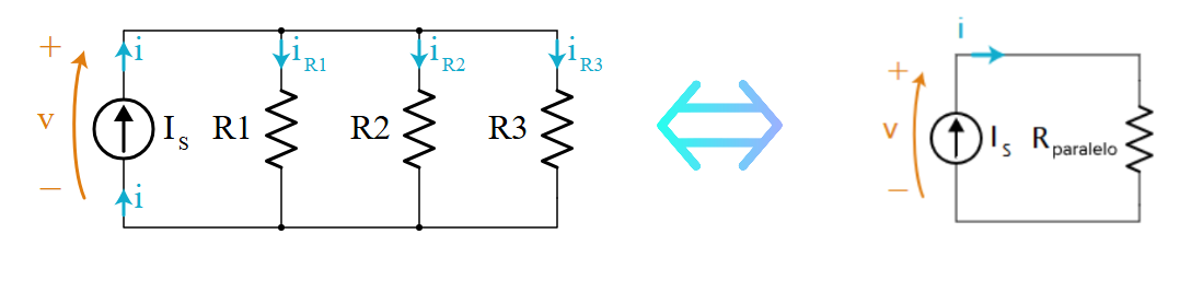 circuito equivalente paralelo