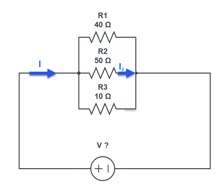 ejercicio 3 resistencias en paralelo e intensidad 1 rama